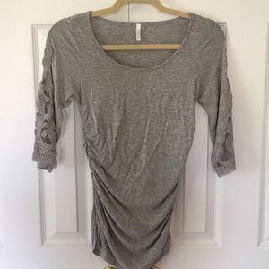 Pink Blush Maternity Top